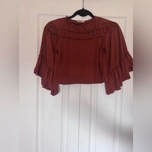 Mia Joy Girl’s Ruffle Top size 6